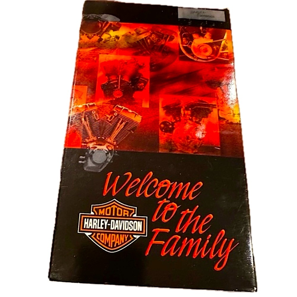 Vintage Harley Davidson 1998 Welcome to The Family VHS Tape